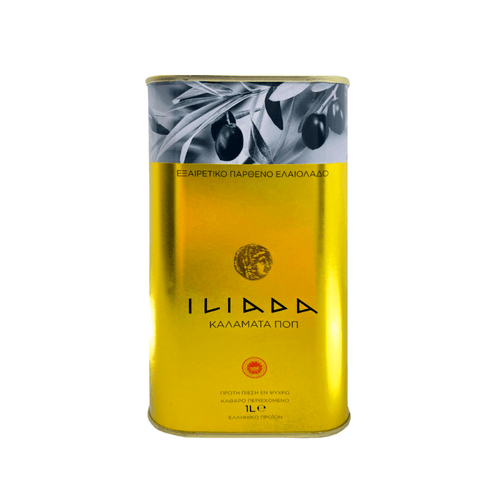 Iliada Kalamata Extra Virgin Olive Oil PDO, 1 Liter Oil & Vinegar Iliada