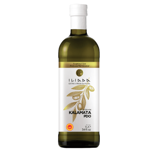 Iliada Kalamata Extra Virgin Olive Oil PDO, 1 Liter Oil & Vinegar Iliada
