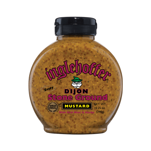 Inglehoffer Dijon Stone Ground Mustard, 10.25 oz Sauces & Condiments Inglehoffer