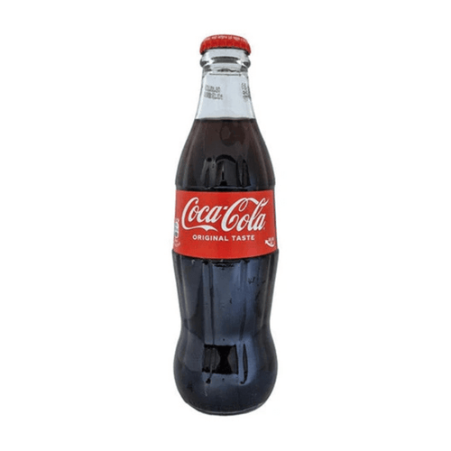 Italian Coca Cola Original Glass, 330 mL Beverages Coca Cola