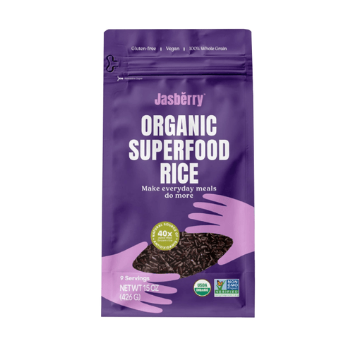 Jasberry Organic Superfood Rice, 15 oz Pasta & Dry Goods Jasberry