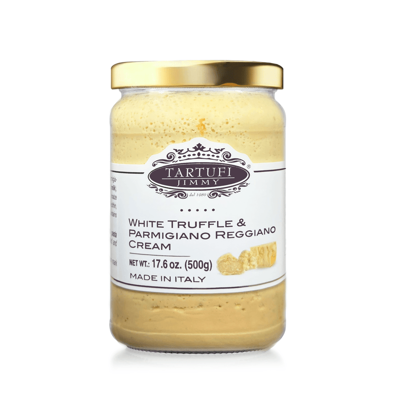 Jimmy Tartufi Parmigiano Reggiano and White Truffle Cream, 17.6 oz Sauces & Condiments Jimmy Tartufi