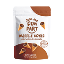 Just The Fun Part Waffle Cones Filled with Milk Chocolate, 10 oz Sweets & Snacks Just The Fun Part