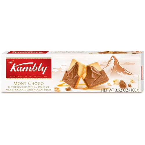 Kambly Mont Choco Biscuits, 3.52 oz Sweets & Snacks Kambly