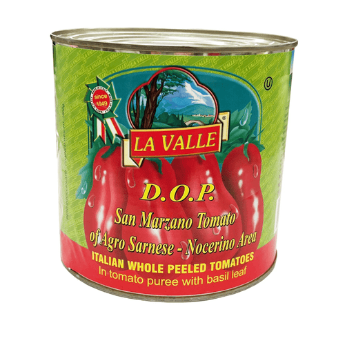 La Valle DOP Peeled Tomatoes, 5 lbs (2.5 kg) Fruits & Veggies La Valle