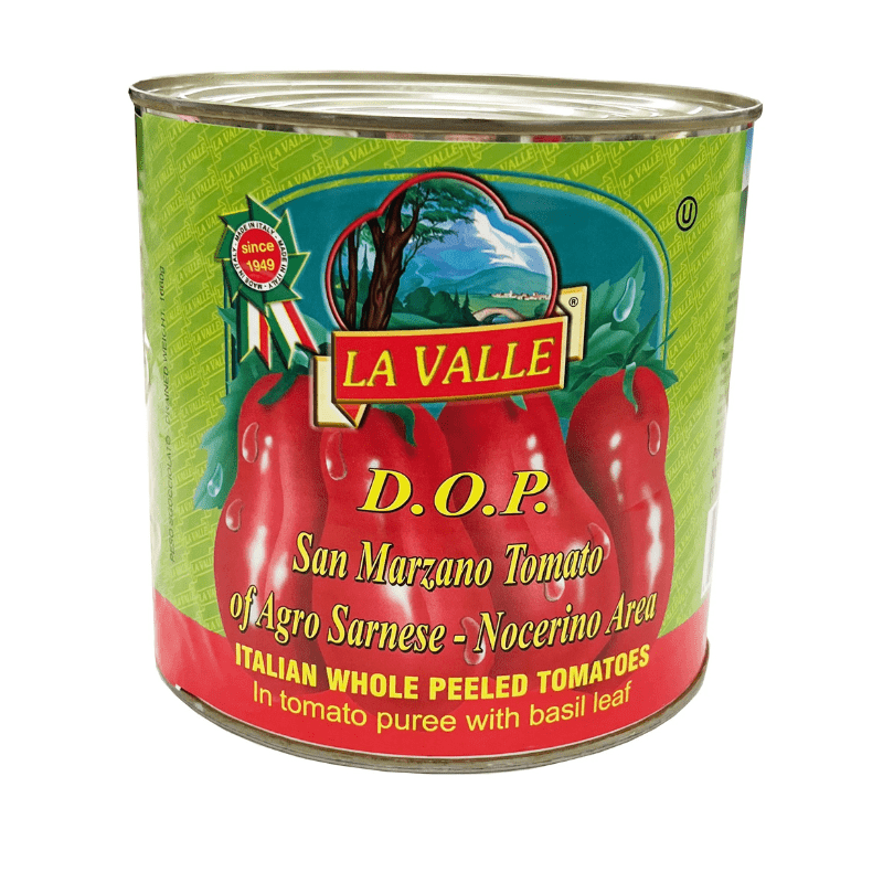 La Valle DOP Peeled Tomatoes, 5 lbs (2.5 kg) Fruits & Veggies La Valle