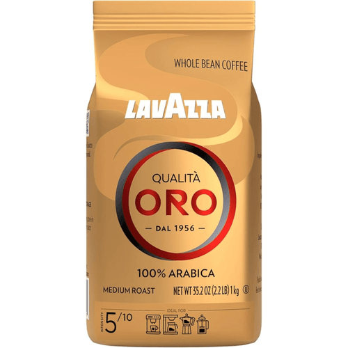 Lavazza Qualita Oro Whole Beans Coffee, 2.2 lb. Coffee Lavazza