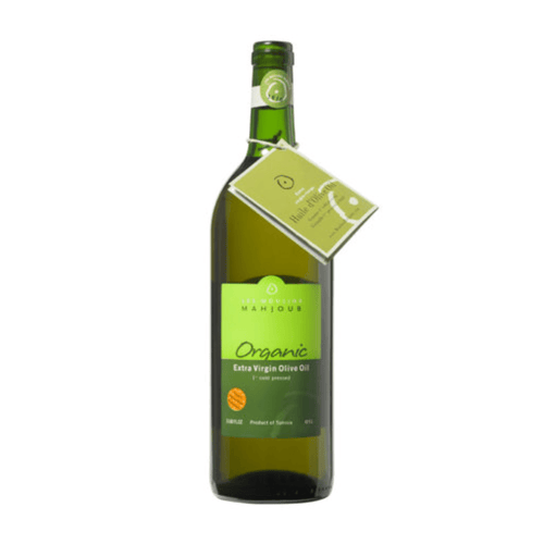 Les Moulins Mahjoub Organic Extra Virgin Olive Oil, 1 Liter Oil & Vinegar Les Moulins Mahjoub 