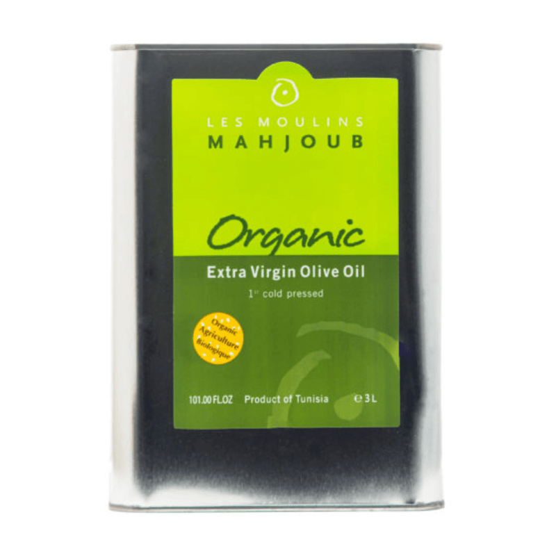 Les Moulins Mahjoub Organic Extra Virgin Olive Oil, 3 Liters Oil & Vinegar Les Moulins Mahjoub