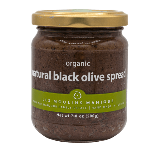 Les Moulins Mahjoub Organic Natural Black Olive Spread - 200g Pantry Les Moulins Mahjoub