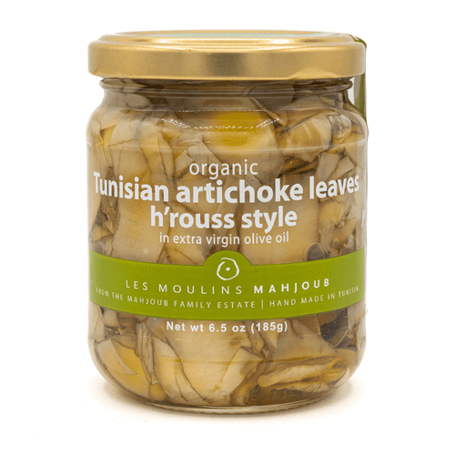 Les Moulins Mahjoub Organic Tunisian Artichoke Leaves H'rouss Style, 6.5 oz Fruits & Veggies Les Moulins Mahjoub