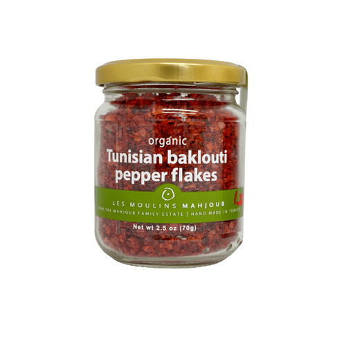 Les Moulins Mahjoub Organic Tunisian Baklouti Pepper Flakes, 2.5 oz Pantry Les Moulins Mahjoub
