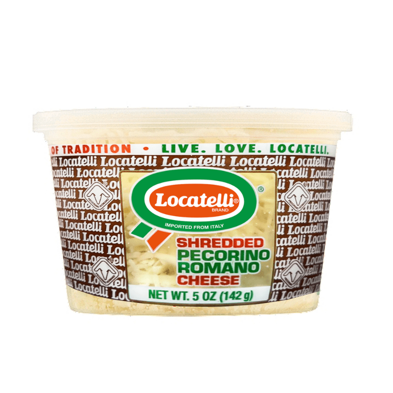 Locatelli Shredded Pecorino Romano Cheese, 5 oz (142g) Supermarket Italy