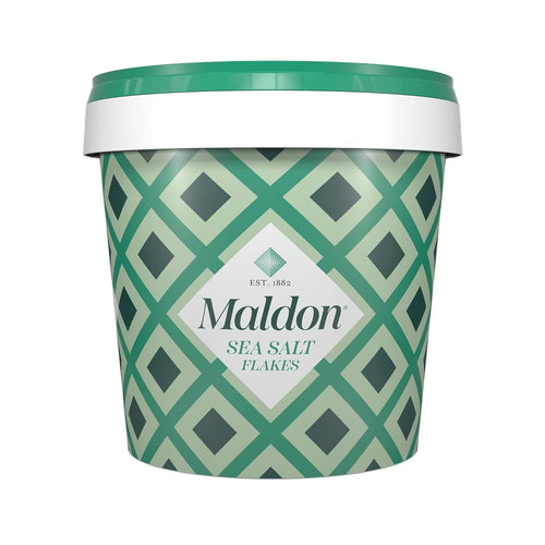 Maldon Sea Salt Flakes Bucket, 1.25 Lbs Pantry Maldon