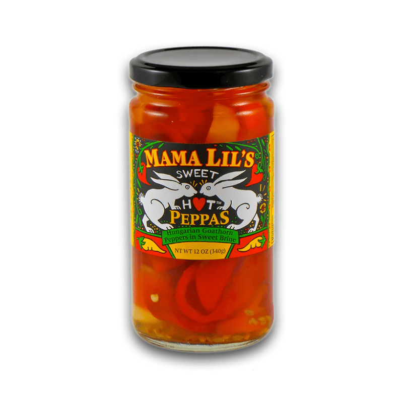Mama Lil's Sweet Hot Peppers, 12 oz | Supermarket Italy