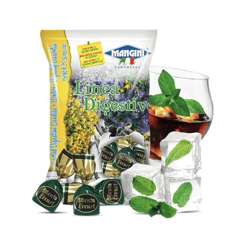 Mangini Menta e Fernet Candy, 5.29 oz Sweets & Snacks Mangini