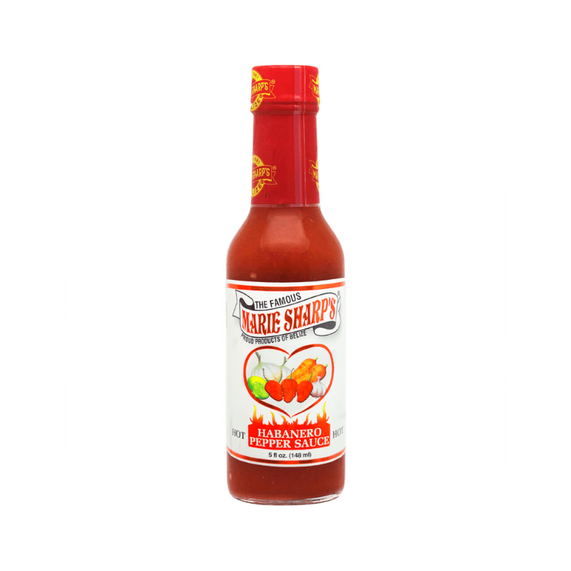 Marie Sharp's Hot Habanero Pepper Sauce, 5 oz Sauces & Condiments Marie Sharp's