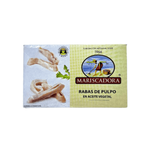Mariscadora Squid Rings in Vegetable Oil, 3.88 oz Seafood Mariscadora
