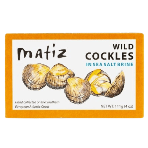 Matiz Berberechos Wild Cockles in Sea Salt Brine, 4 oz Seafood Matiz