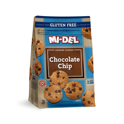 Mi-Del Gluten Free Chocolate Chip Cookies, 8 oz Sweets & Snacks vendor-unknown 