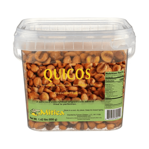 Mitica Crunchy Quicos Corn Kernels, 650g Sweets & Snacks Mitica 