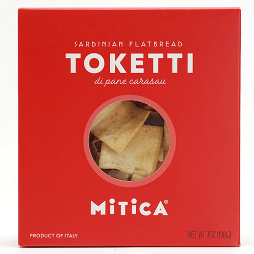 Mitica Sardinian Flatbread Toketti di Pane Carasau, 7 oz Sweets & Snacks Mitica