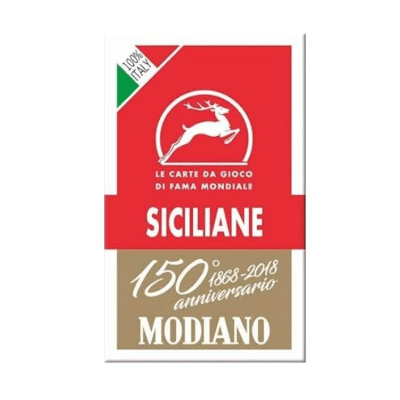 Modiano 96 Italian Siciliane Playing Cards, 1 Deck Home & Kitchen Modiano