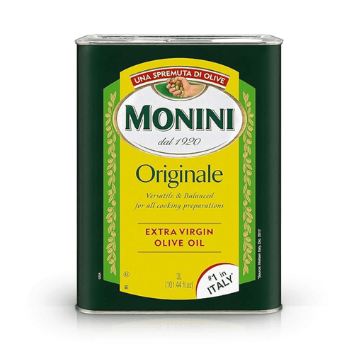 Monini Original Extra Virgin Olive Oil, 3 Liters Oil & Vinegar Monini