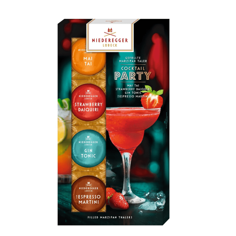 Niederegger Cocktail Assorted Chocolate Covered Marzipan, 3.95 oz Sweets & Snacks Niederegger