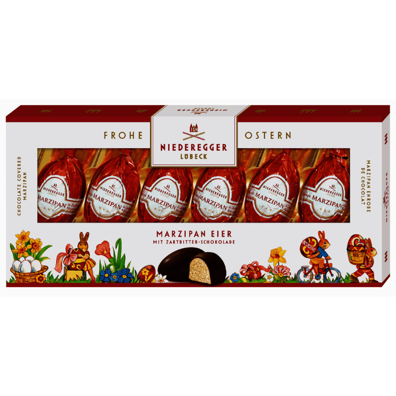 Niederegger Easter Chocolate Covered Marzipan Eggs, 3.5 oz Sweets & Snacks Niederegger