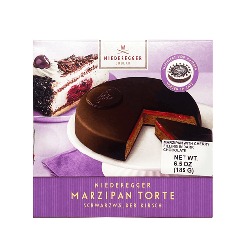 Niederegger Marzipan Black Forest Torte, 6.5 oz Sweets & Snacks Niederegger