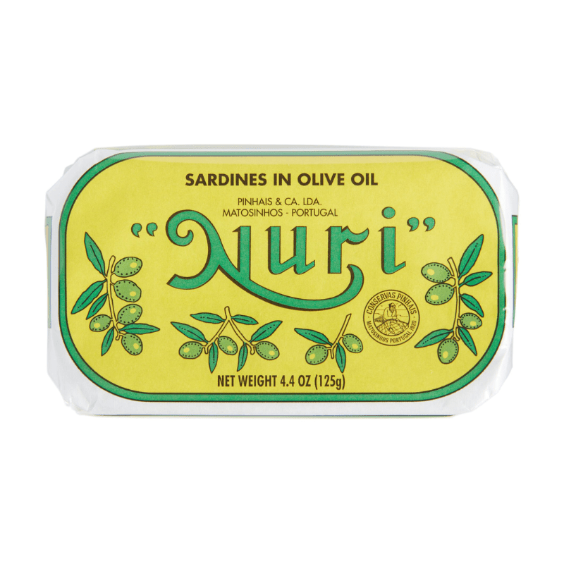 NURI Sardines in Olive Oil, 4.4 oz Seafood NURI