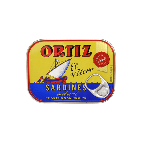 Ortiz Sardines in Tins, 4.93 oz Seafood Ortiz