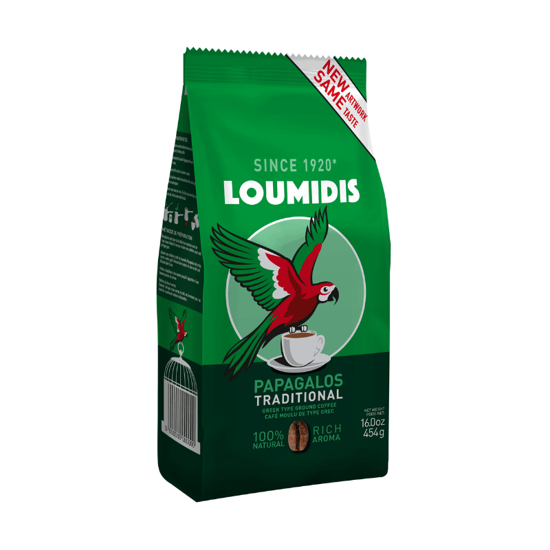 Papagalos Loumidis Ground Coffee - 16 oz Coffee Loumidis
