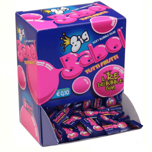 Perfetti Display Big Babol Frutta Sweets & Snacks Supermarket Italy
