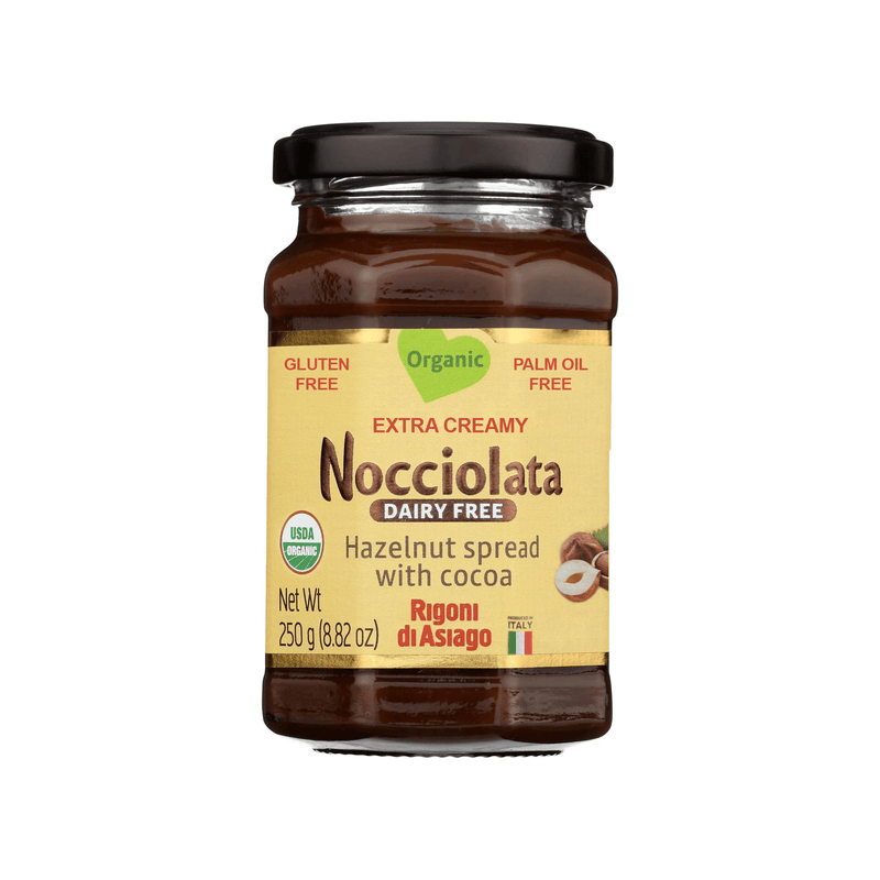 Rigoni di Asiago Dairy Free Organic Hazelnut & Cocoa Spread, 8.82 oz Pantry Rigoni di Asiago 