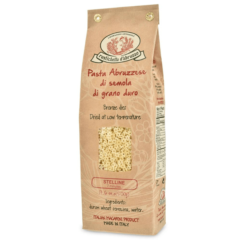 Rustichella D'Abruzzo Stelline, 17.6 oz Pasta & Dry Goods Rustichella D'Abruzzo
