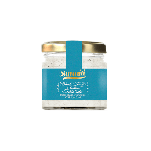 Sanniti Black Truffle Sicilian Table Salt, 3.9 oz Pantry Sanniti