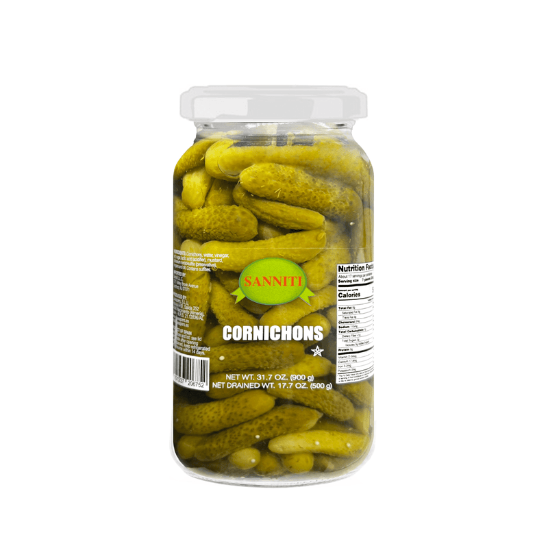 Sanniti Cornichons, 31.7 oz Fruits & Veggies Sanniti 