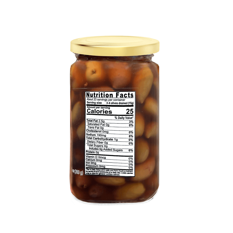 Sanniti Kalamata Olives, 19.4 oz (550 g) Olives & Capers Sanniti 
