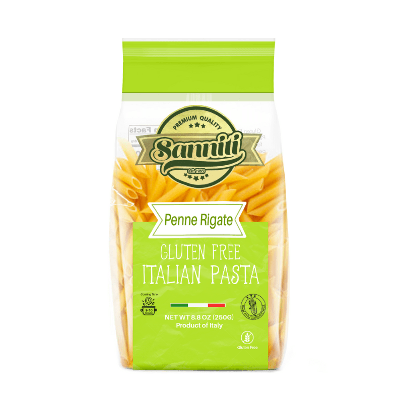 Sanniti Organic Penne Rigate Gluten Free Pasta, 8.8 oz Pasta & Dry Goods Sanniti
