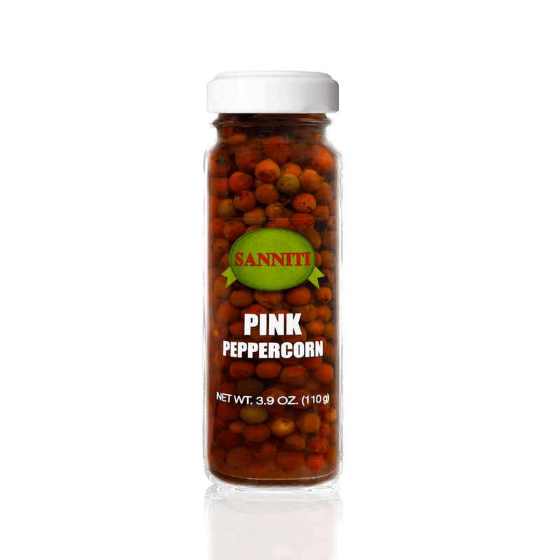 Sanniti Pink Peppercorn in Brine, 3.9 oz Pantry Sanniti
