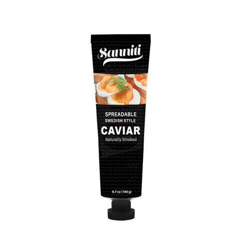 Sanniti Spreadable Swedish Style Smoked Caviar, 6.7 oz Seafood Sanniti