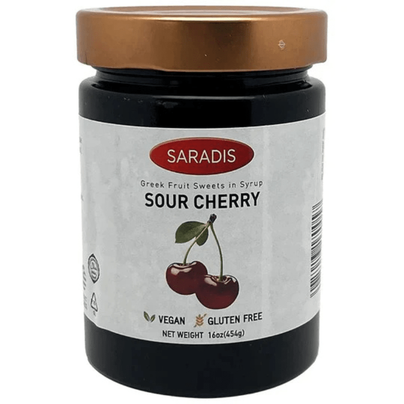 Saradis Sour Cherry in Syrup, 16 oz Fruits & Veggies Saradis