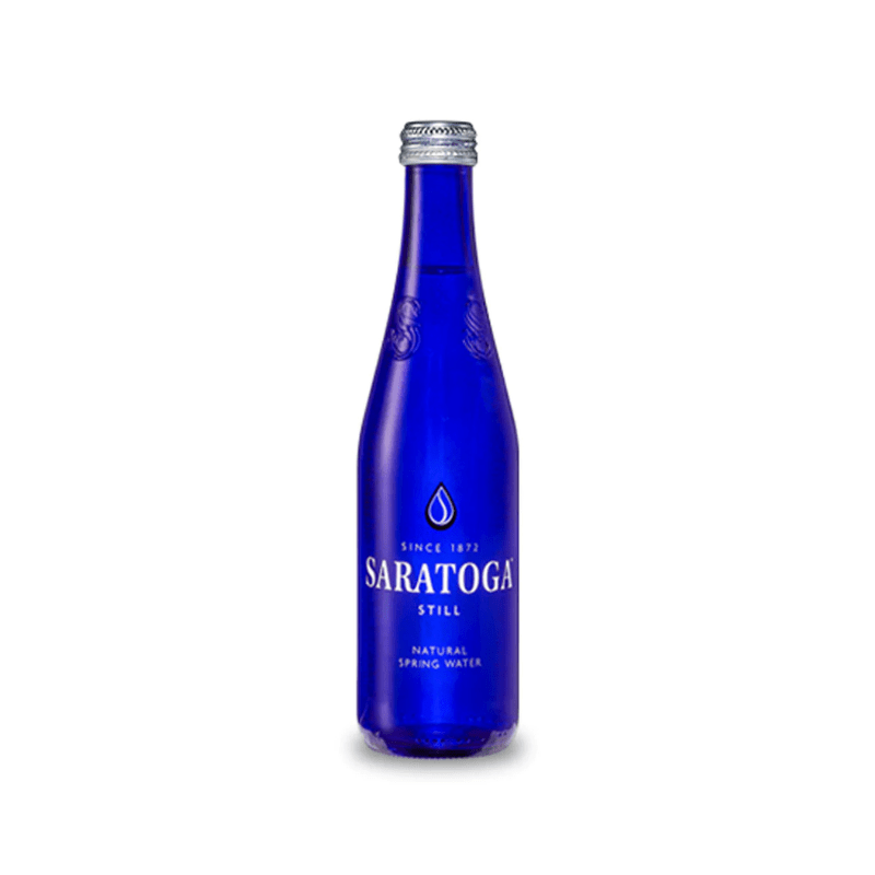 Saratoga Still Water Glass Bottle, 12 oz Beverages Saratoga