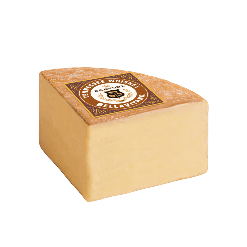 Sartori Tennessee Whiskey BellaVitano Cheese Quarters, 5 Lbs Cheese Sartori