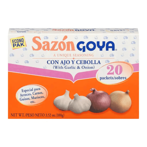 Sazon Goya with Garlic & Onion, 3.52 oz Pantry Goya
