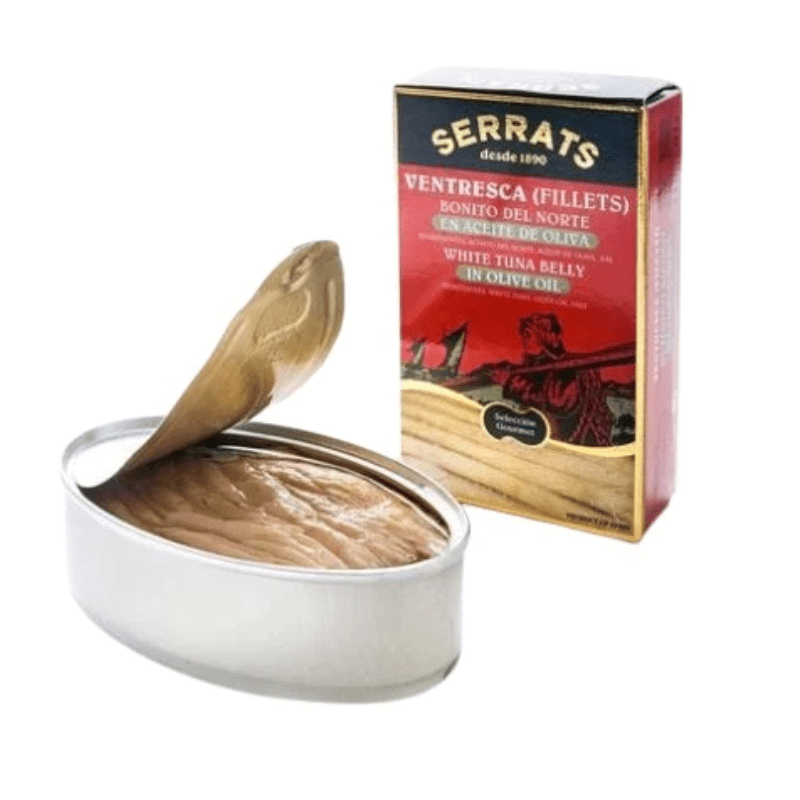 Serrats Bonito Del Norte Ventresca Fillets Tuna, 4 oz Seafood Serrats
