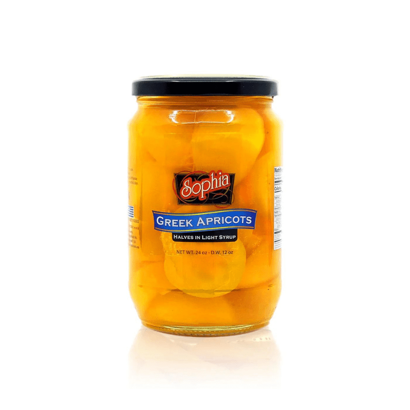 Sophia Greek Apricot Halves, 24 oz Fruits & Veggies Sophia