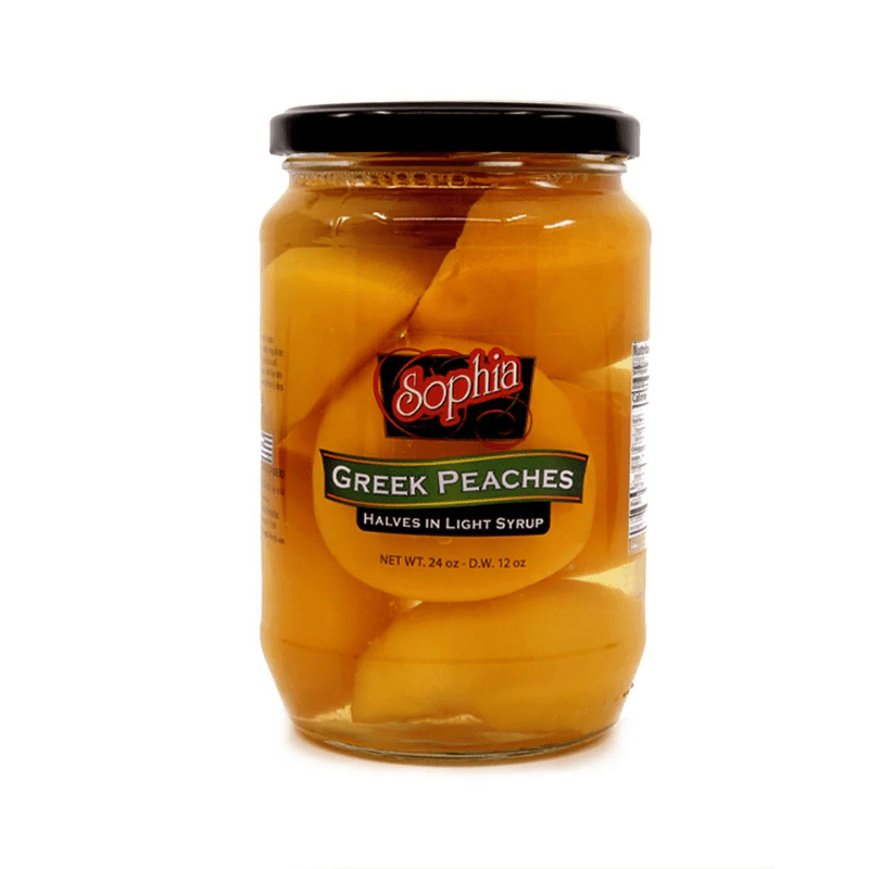 Sophia Greek Peaches 24 oz Fruits & Veggies Sophia